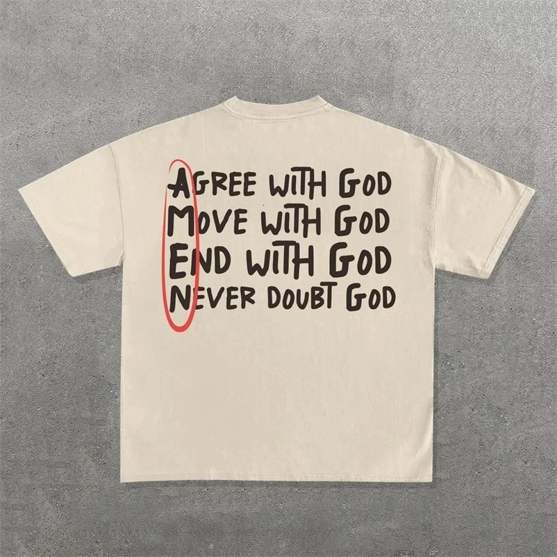 Y2k T Shirt Harajuku Hip Hop Letter Graphic Print Oversized Tshirt Men Women Gothic Round Neck Cotton Short Sleeve Tops