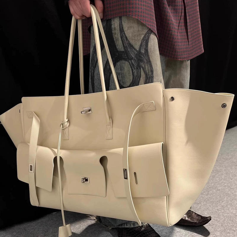 Trendy Large Capacity Travel Bags, Multi Pocket Wallets and Handbags, Women's Handbag Shoppers Shoulder Bags