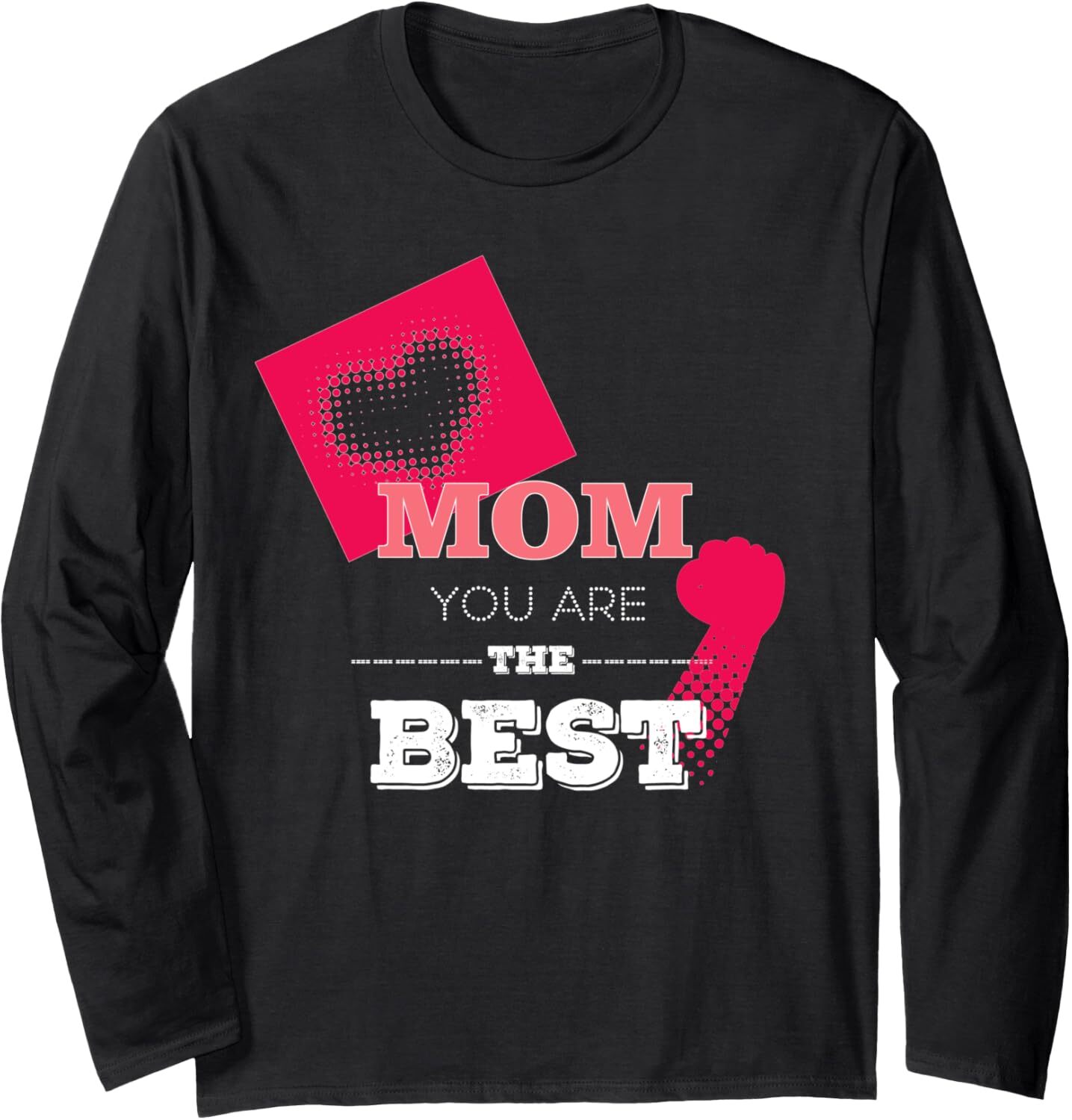 Long Sleeve Shirts for Men sweatshirt Mom You Are The Best Mothers Day Cute Lovely Gift Long Sleeve Tee Streetwear Casual tops clothes