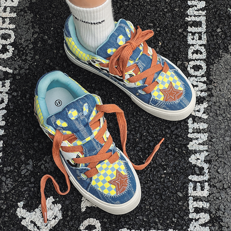 Style Street Casual Skateboard Men Women Trendy Original New Unisex Hip Hop Sneakers Breathable Men's Vulcanized Skate Shoes 6da4 's