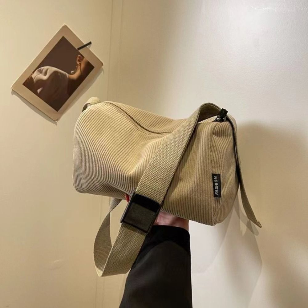 2025NEW Trendy Handbag for Women Solid Color Corduroy Ladies trend Casual Crossbody fashion Shoulder Bag