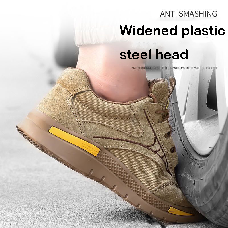 Male Safety Shoes Work Sneakers Indestructible Work Safety Boots Winter Shoes Men Steel Toe Shoes Sport Safty Shoes