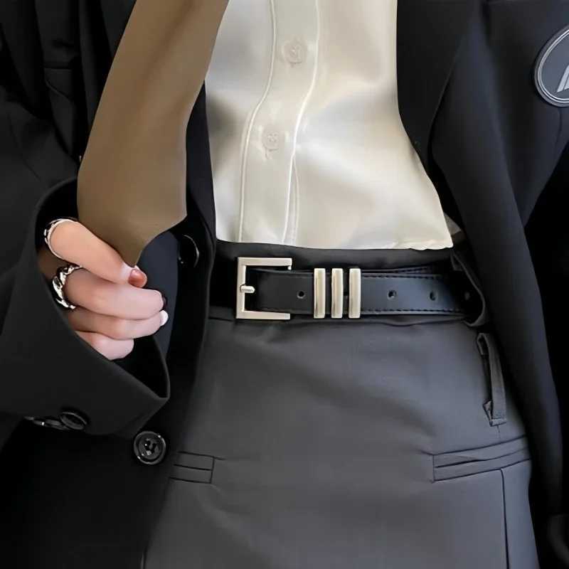 Womens Belt Trend Belt Fashion Casual Edition Thin Belt Soft PU Leather Belt Jeans Belt Gift for Mom Girlfriend W240920