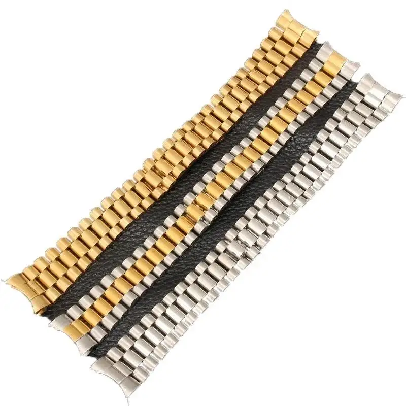 Watch Band For Rolex DATEJUST DAY-DATE OYSTERPERTUAL DATE Stainless Steel Strap Watch Accessories 13 17 20 21mm Watch Bracelet