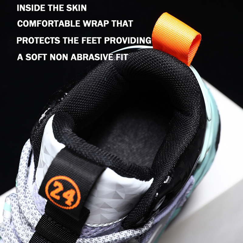 Lynjacye Small Size 31 32 Basketball Sneakers High-Top Sport Shoes Outdoor Boys Girls Training Zapatos De Mujer Tendencia