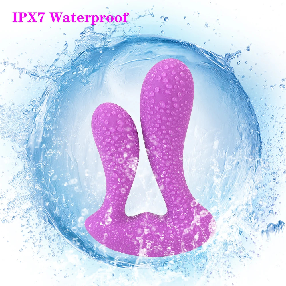 Double Penetration Dual Head Anal Plug Vibrator Anus Vagina Massager 9 Speed GSpot Stimulator Remote Control Sex Toys For Woman 241226
