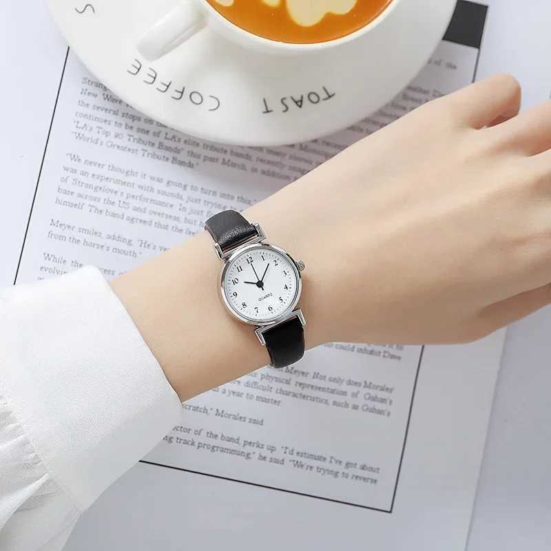 Hight Quality Brand Quartz Watch Ladies Fashion Small Dial Casual Watch Leather Strap Wristwatch for Women Relojes Para MujerX240920