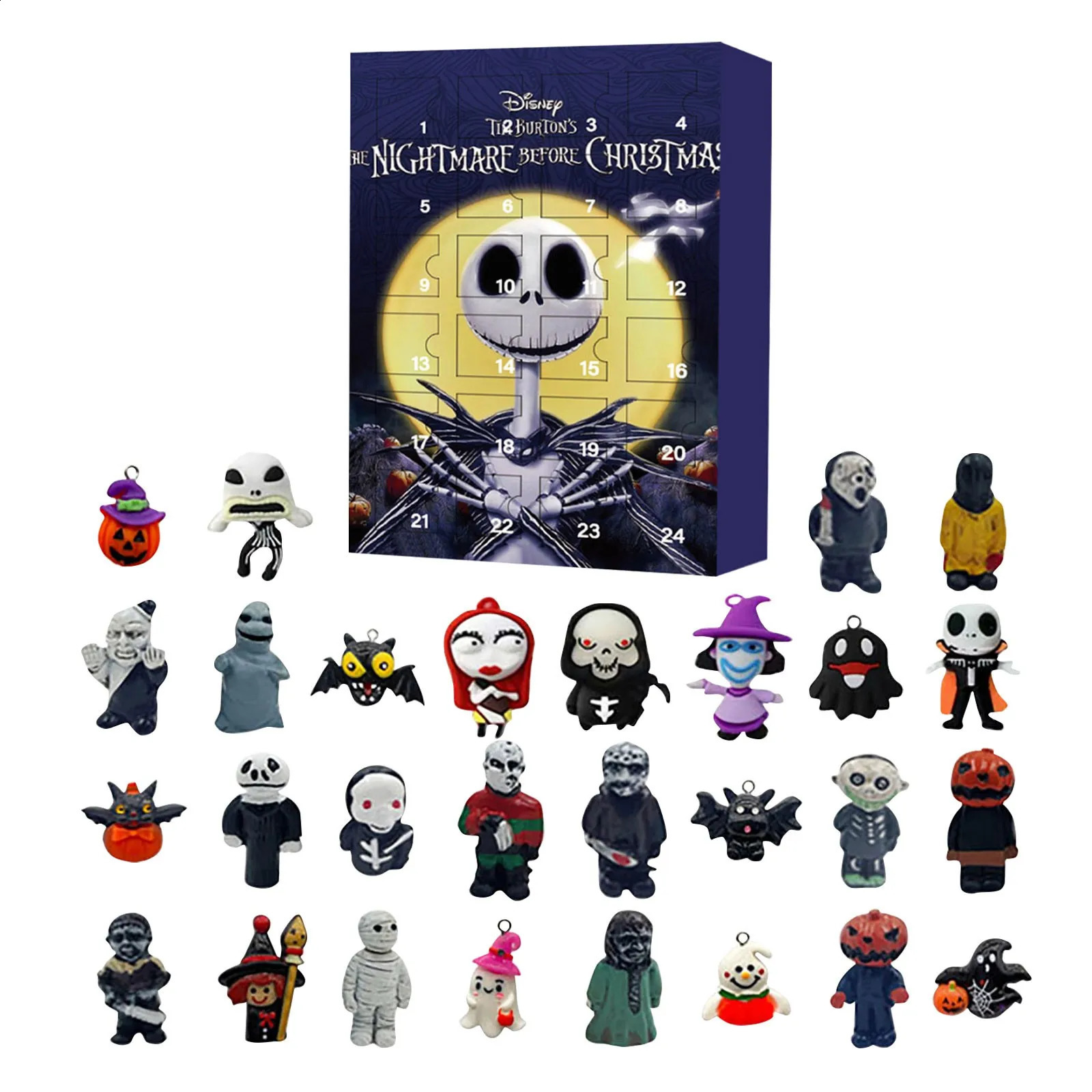 Fashion Blind Box Exquisite Calendar Stone Blind Box Halloween Childrens Gift 240914