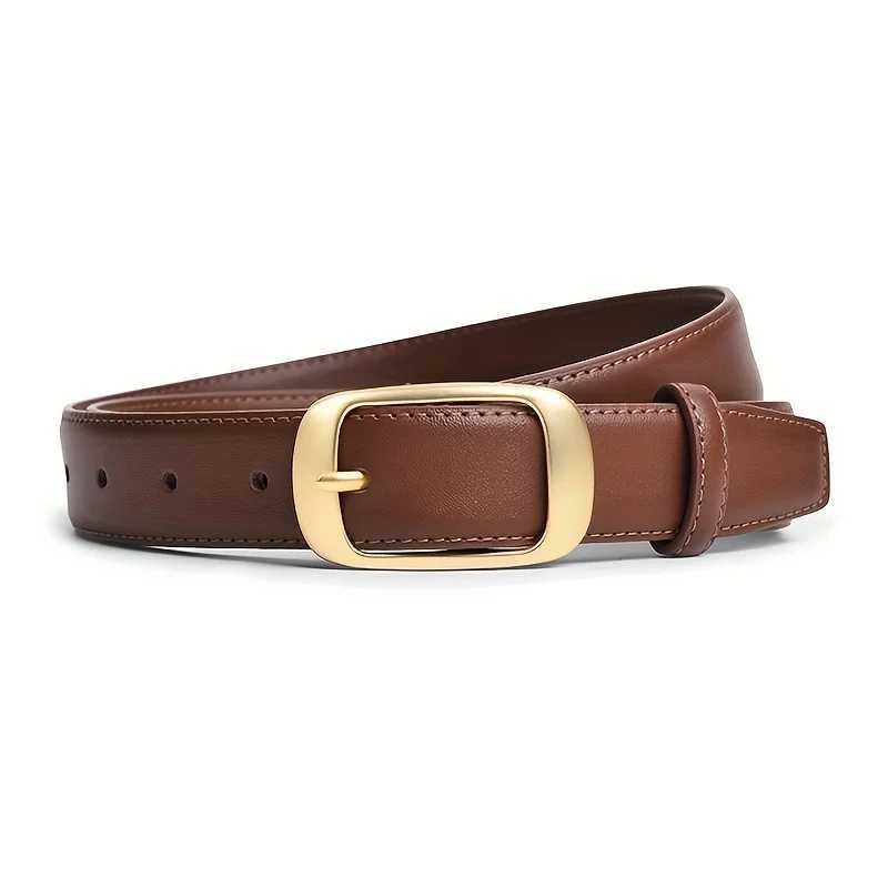 Womens Jeans Belt Womens Belt Alloy Metal Pin Buckle Fashion Belt W240920