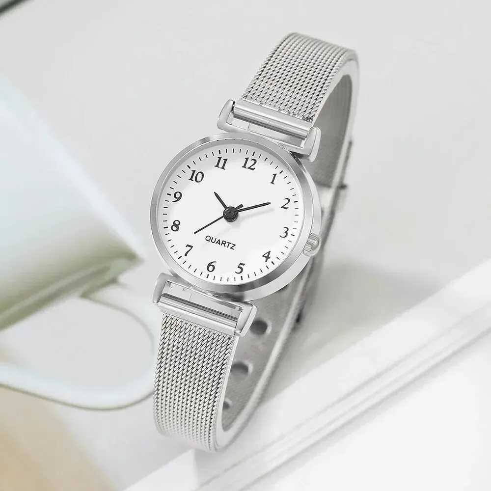 Women Fashion Watch Casual Bracelet Watches Set Ladies Simple Dial Quartz Wristwatches Dress Clock Montre FemmeX240920