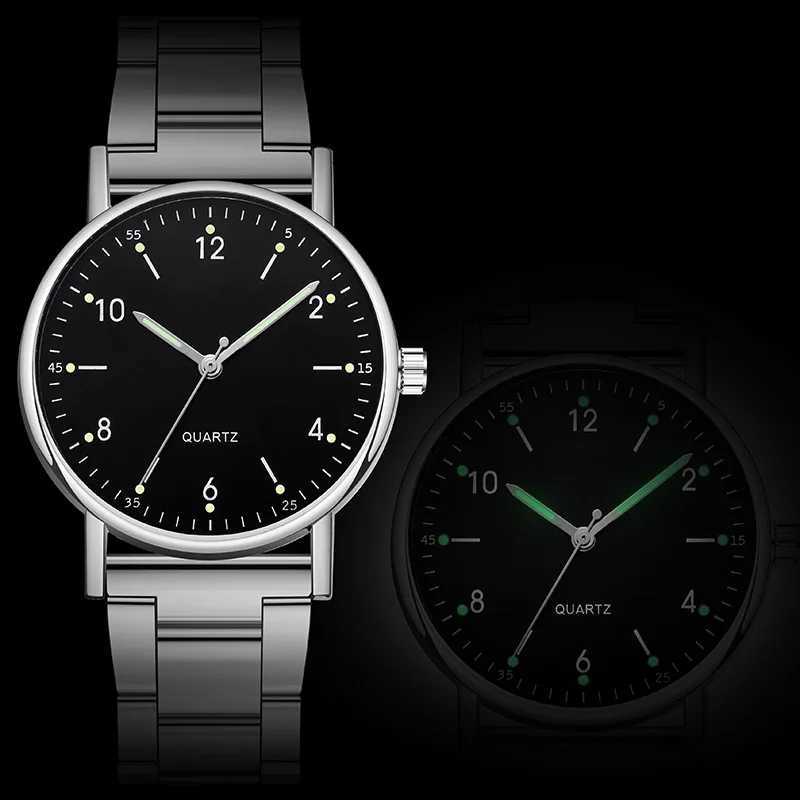 Simple Quartz Wristwatch Ladies Quartz Watch Stainless Steel Luminous Dial Leisure Fashionable Watch Reloj Mujer Montre FemmesX240920