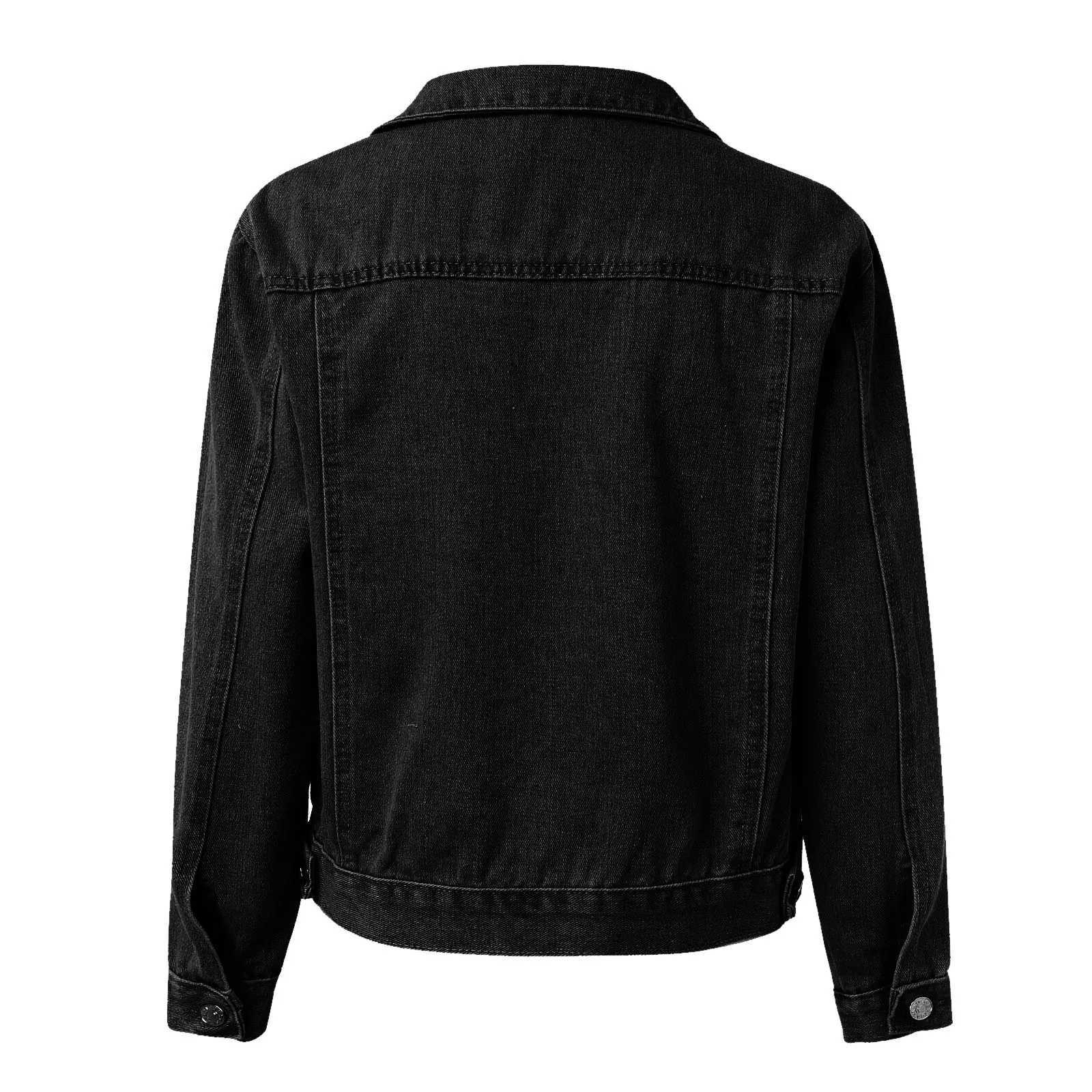 New Outerwear Coat Woman Plus Size Denim Jacket Slim Fit Jacket WomenS Bomber Jacket Chaquetas Korean Winter Outer Veste FemmeX240920