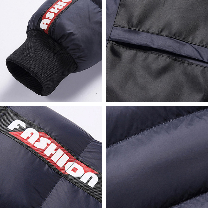 Winter Warm Waterproof Parkas Jacket Coat Mens Hooded Thick Windproof Casual Outwear Men Fashion Classic Brand Jackets Male