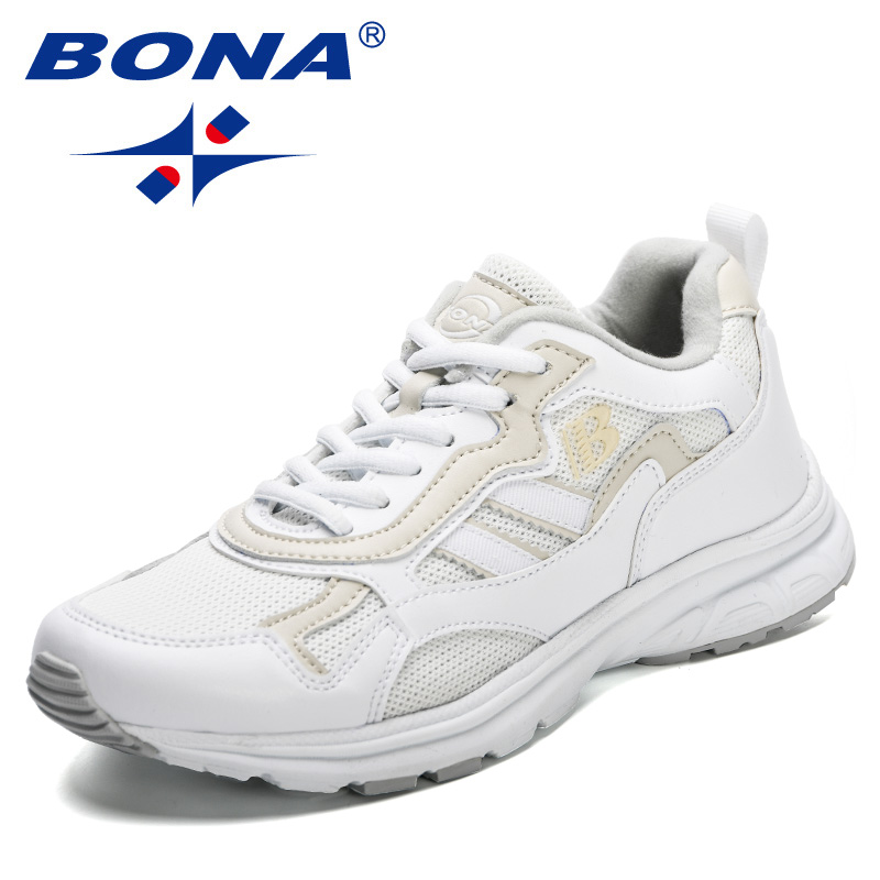 2023 BONA new Designers Action Leather Men Running High Quality Platform Chunky Sport Man Outdoors Walking New Shoes e8c5