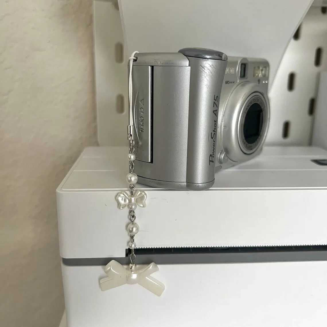 Handmade Coquette Phone Charm Pearl Dainty Bow Keychain | Simple Charms Aesthetic GiftsX240919
