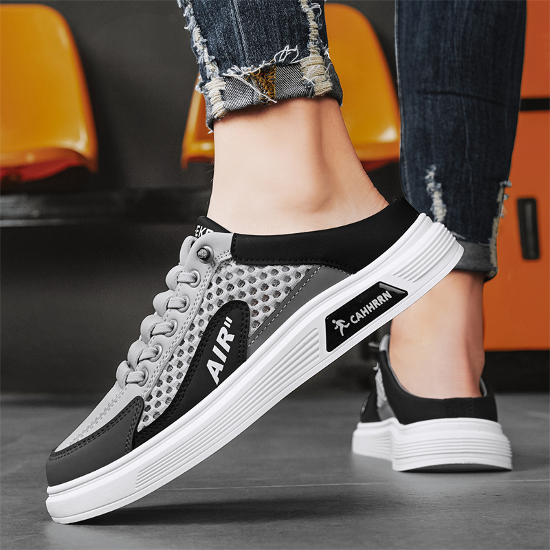 Backless CYYTL Shoes Summer Mens Sneakers Slippers Casual Outdoor Walking Fashion Tennis Sport Designer Slip On Loafers 28b1