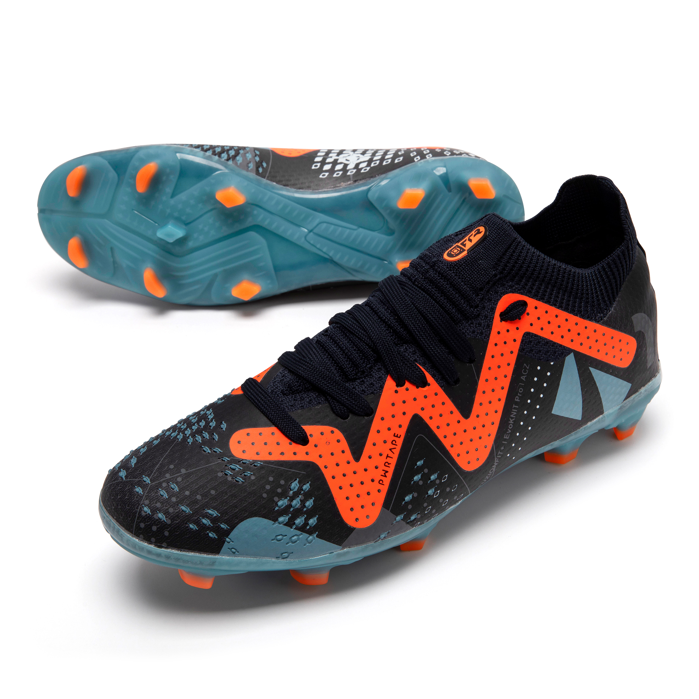 2169 HIgh Quality Mens Soccer Shoes Cleats TF/FG Ankle Grass Training Football Boots Original Outdoor Non Slip Football Shoes