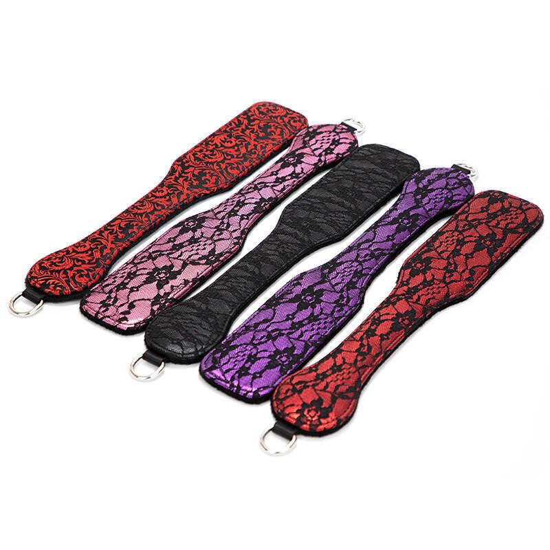 Sex toys SM props lace pattern hand clapper punishment training sex racket SM alternative adult products dropshipping