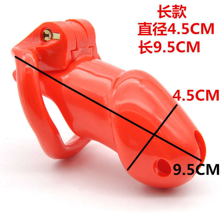 Color fun sexy male Chastity penis cage Device Cock Ring lock with key adult toy novelty sex game playing