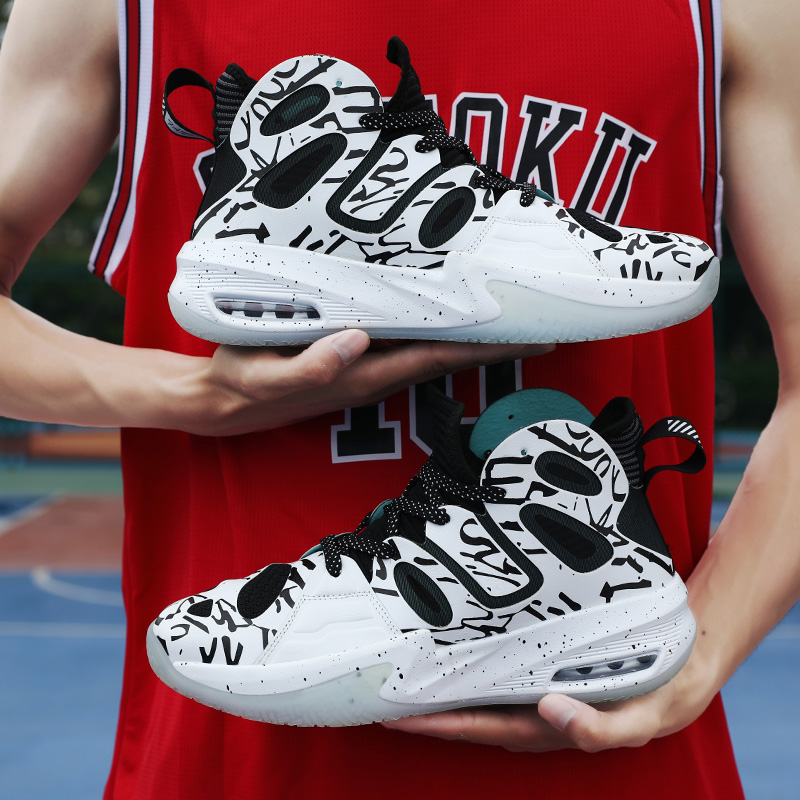 2025 new High-quality Cushion Men Non-slip Basketball Boot Brand Design Sneakers Trendy Walking Shoes Male Footwear 00ea