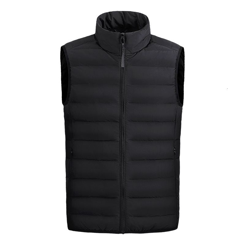 Winter New Brand Sleeveless Duck Down Jacket Warm Waterproof Vest Coat Men Casual Lightweight Thicken Waistcoat Man