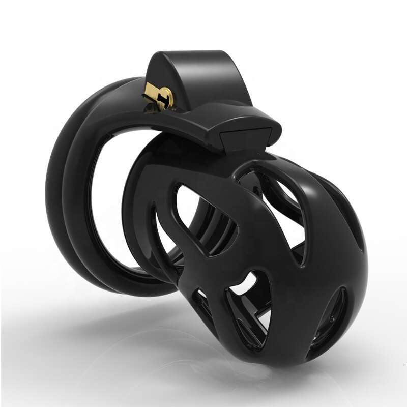 Men Fetish Sex Products Plastic Chastity Cage Dick Lock Cage For Men Chastity