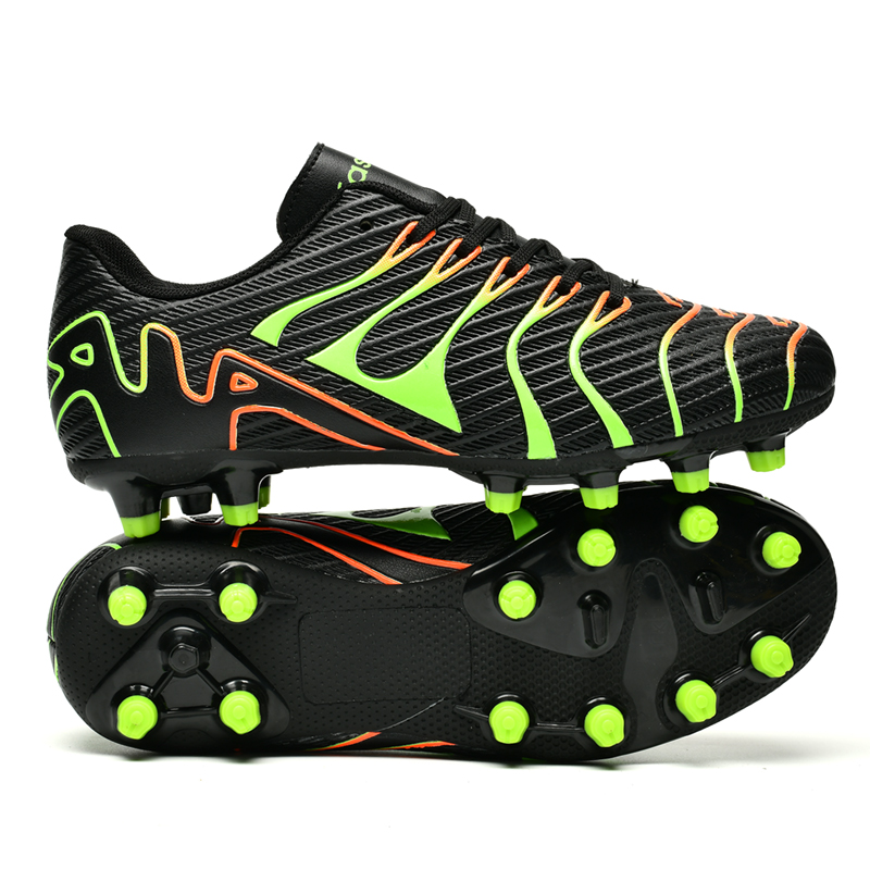 Soccer Shoes for Men Sport Outdoor Male Boys Gym Long Spike Ankle Boot Bottom Spring Autumn Man Youth Football Training Shoes