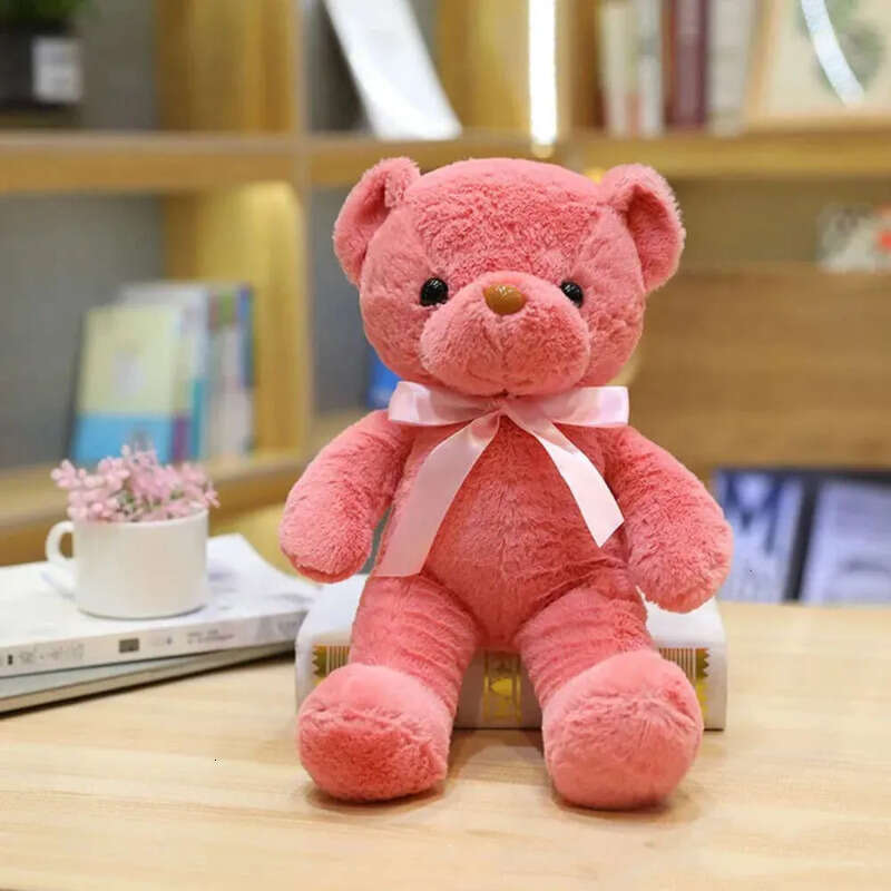 Cute Brown Heart 30Cm With Teddy Animals Valentines Day Soft Plushie Toy Stuffed Bear Plush Gifts For Girlfriend Kid