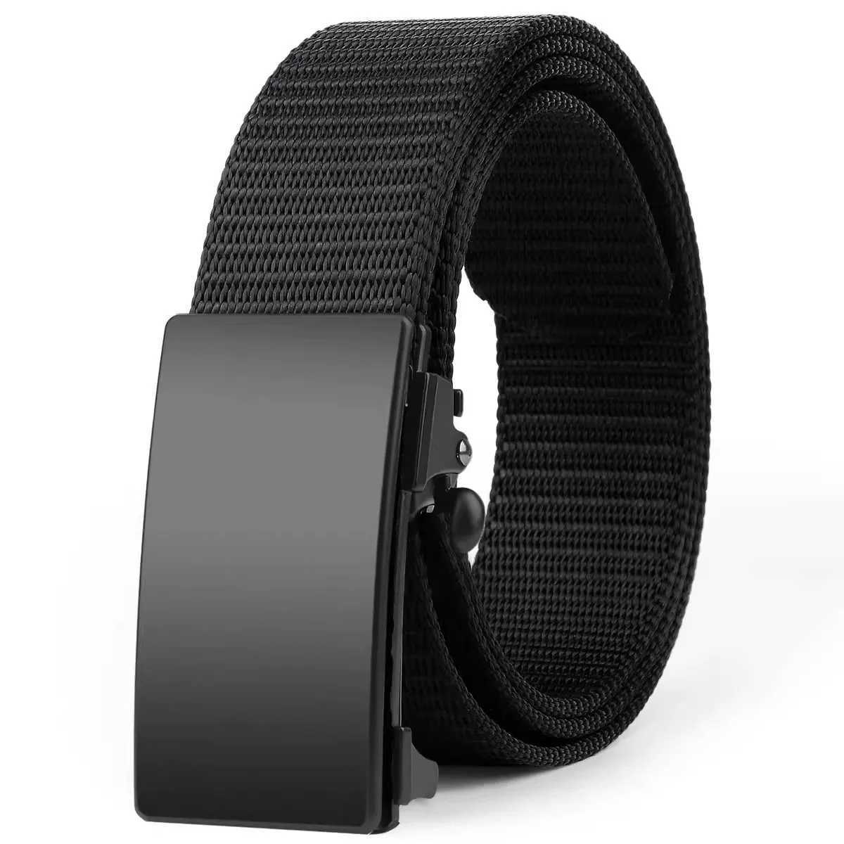 New product mens high-quality toothless automatic buckle casual mens waist belt mens business fashion belt W240920