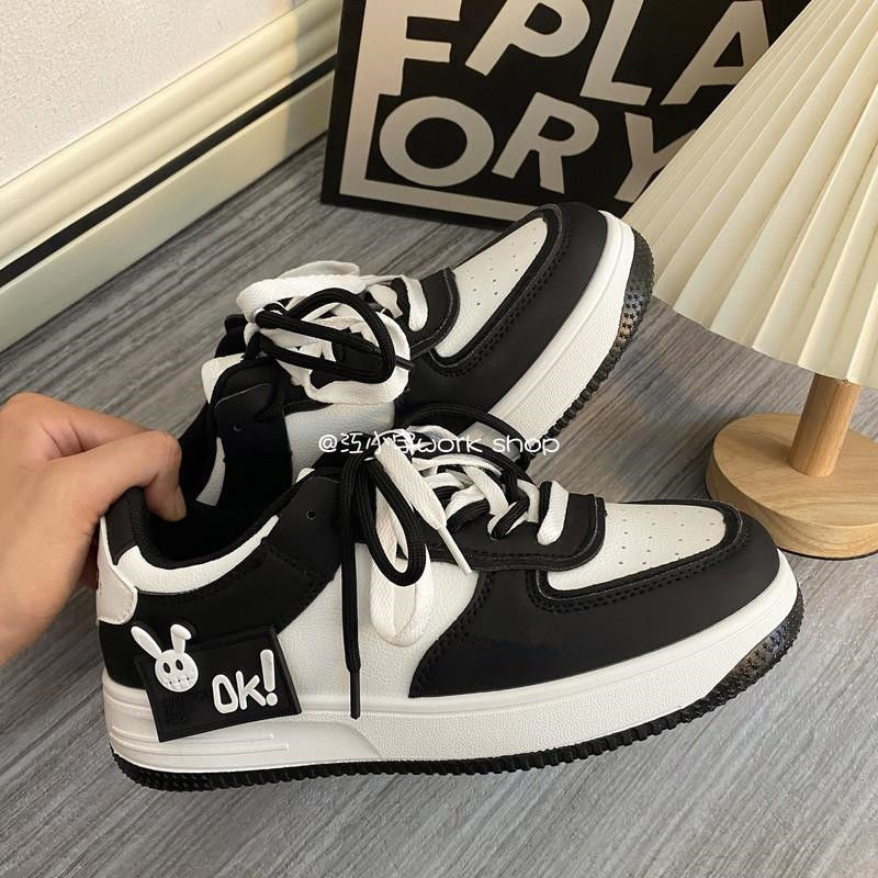 Women Sneakers Platform Running New Sports Casual Mixed Color Funny Patch Shoes Vulcanized 2023 Comfortable Female Footwear 46e7