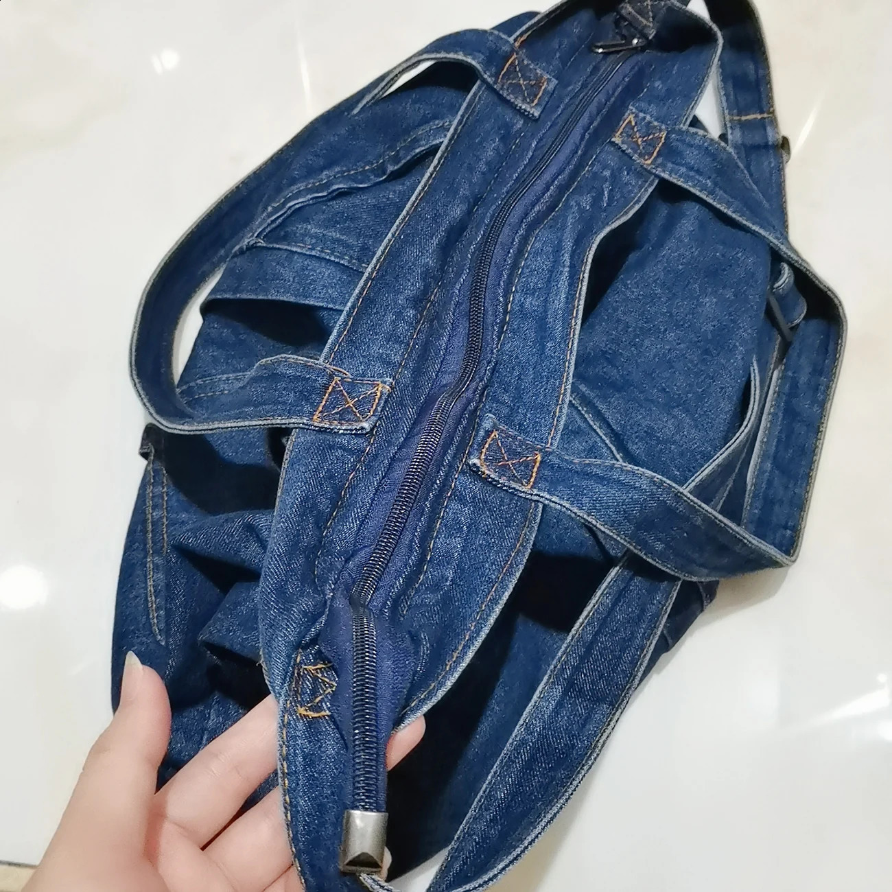 Womens casual denim bag ner handbag cross body y shopping Bolsos Para Mujer 240919