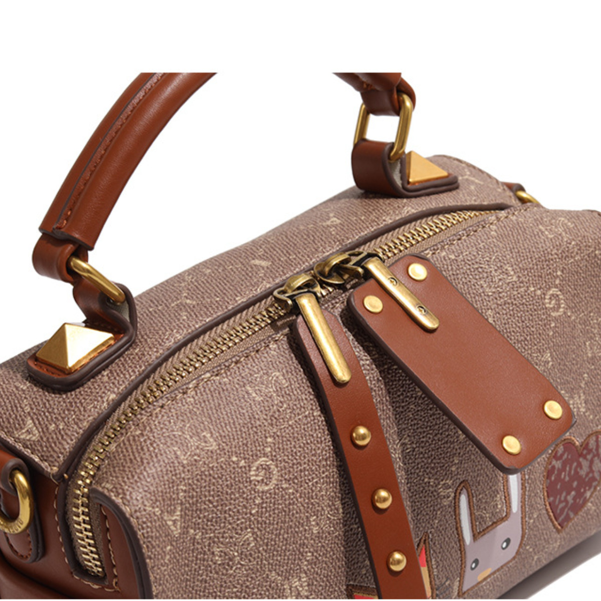 Cute Cartoon Large Capacity Fashion Pillow Woman Boston 2024 New High Quality Light Leisure Crossbody Bag