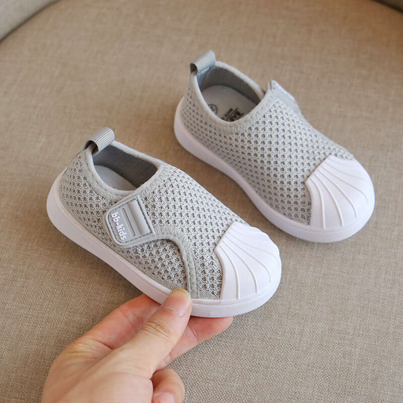 Boy Sport Spring Autumn Allmatch Tennis Casual Comfortable Girl Soft Soled Skate Shoe Shell Head Kid Shoe