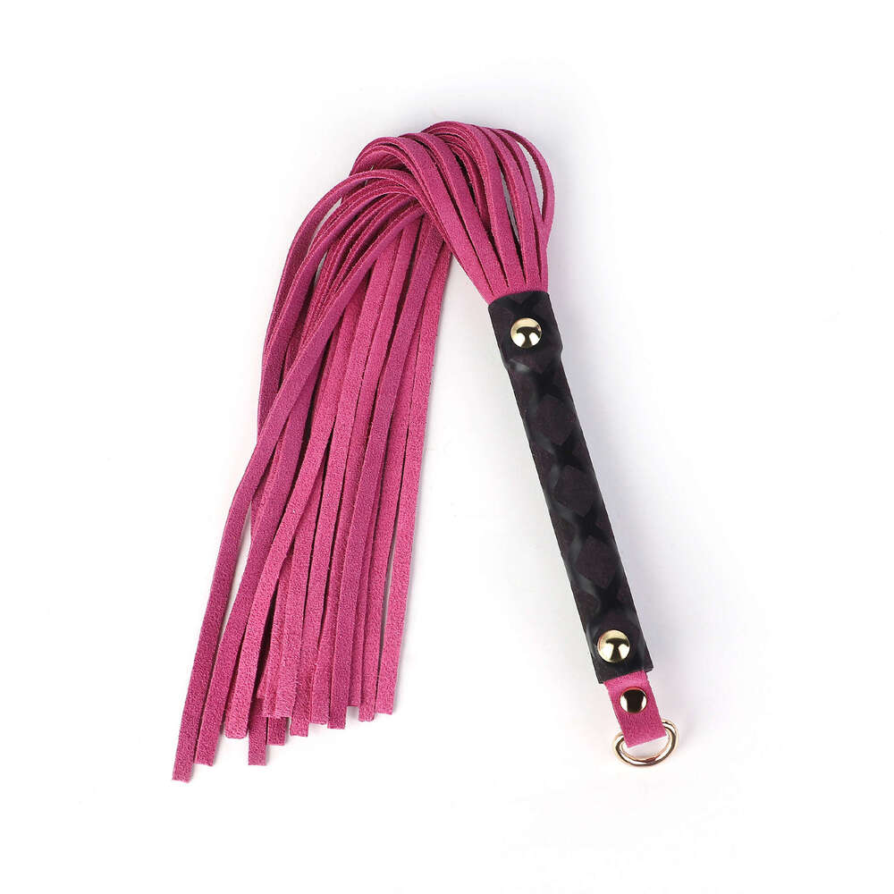SM Sex Toys Mini Tassel Leather Whip Couple Sex Training Adult Toys Sex Whip Hair Replacement