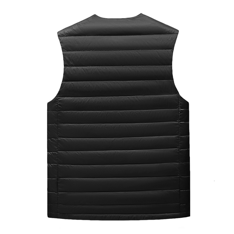 Winter Sleeveless Jackets Warm Waterproof Ultralight Puffer Men Casual Windproof Thicken Waistcoat Brand Vest Male