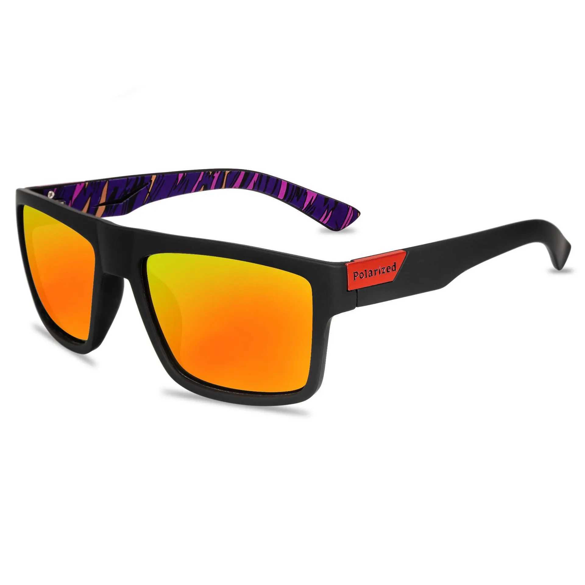 Men Polarized Sunglasses Vintage Retro Uv Protection Driver Goggles Sports Glasses Luxury Square Driving Fishing Goggles OculosX240920