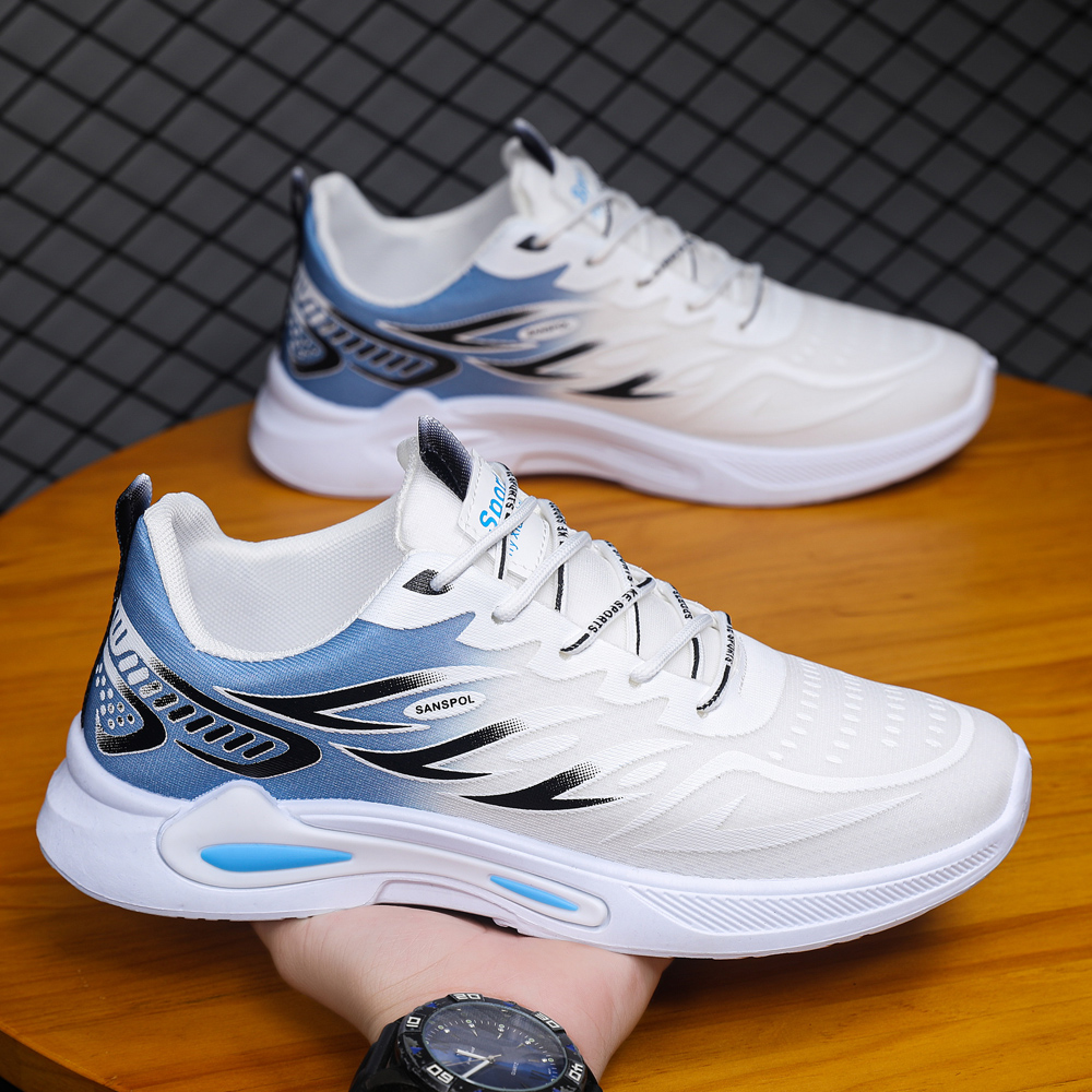 Men's casual breathable shoes, fashionable walking mesh shoes, ultra light sports shoes, casual anti slip sports basketballshoes