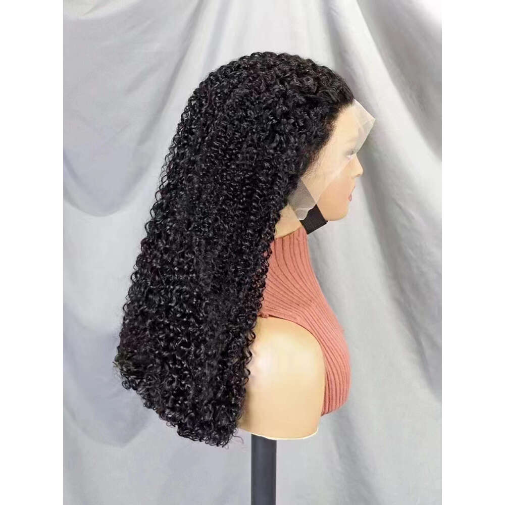 24 Inch Natural 13x4 Frontal 300% Density 100% Brazilian Remy Human Hair Water Wave Lace Bob Wigs for Black Women