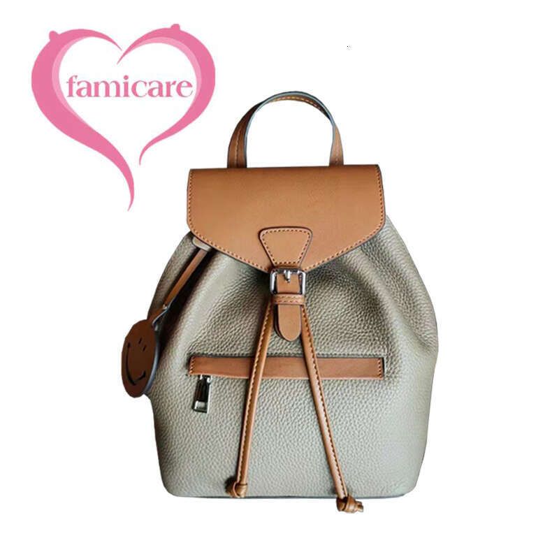 Fashion Female Genuine Leather Backpac Large Capacity Women Shoulder Bags Solid Color Casual Lady's Commute Backpack Hot Sale