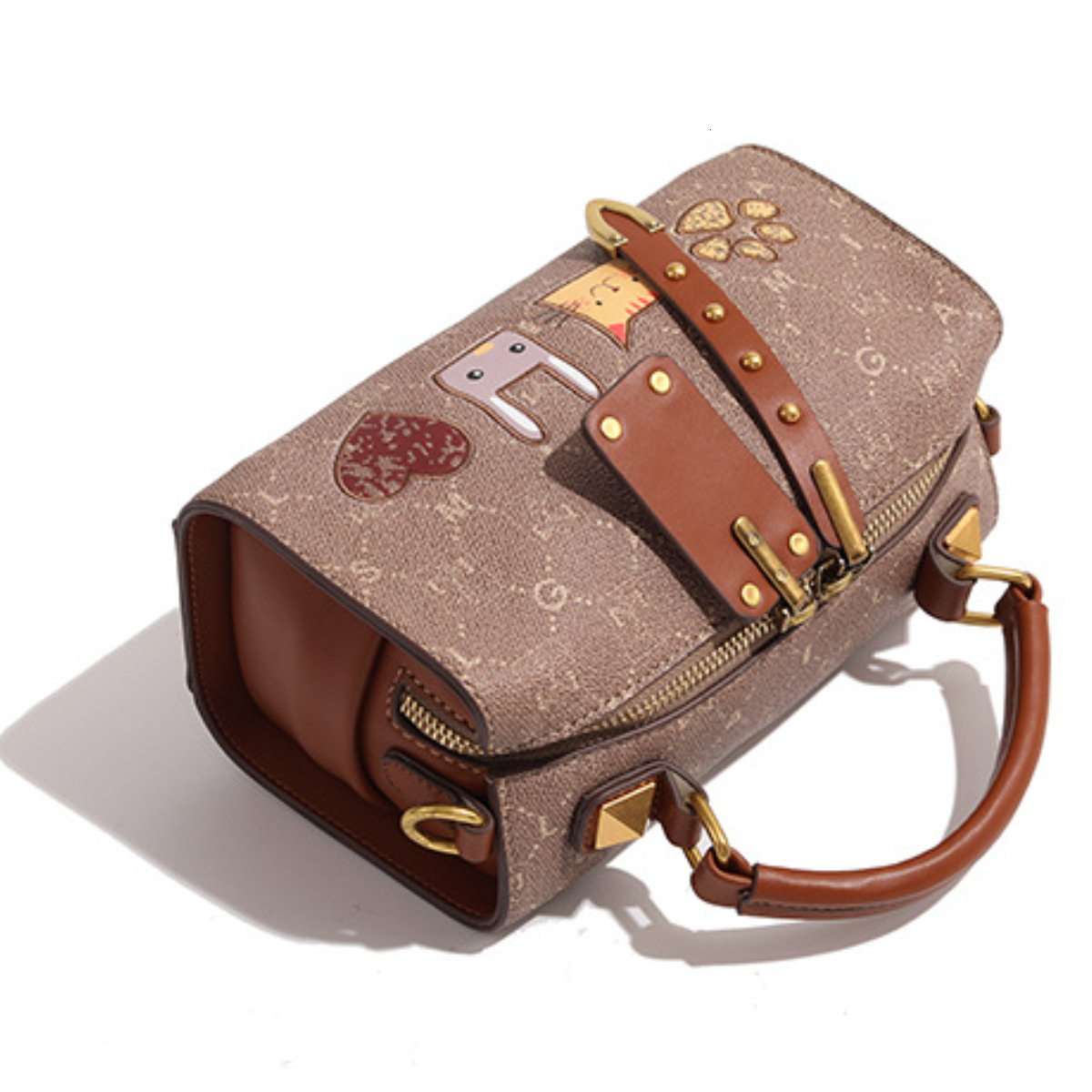 Cute Cartoon Large Capacity Fashion Pillow Woman Boston 2024 New High Quality Light Leisure Crossbody Bag