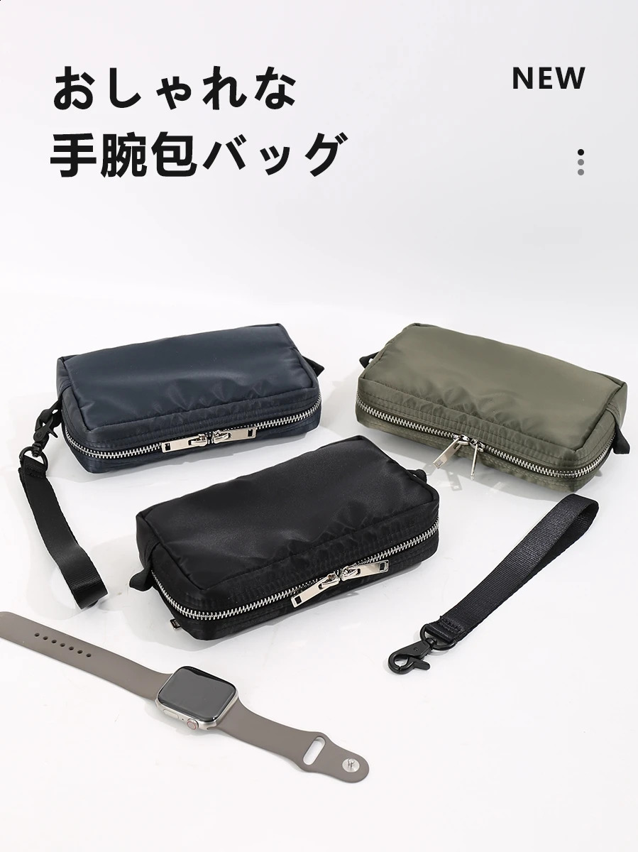 Zipper Unisex Mens Wallet Clutch Coin Card Key Money Bag Canvas Short ner Boys Handbag Burse 240919