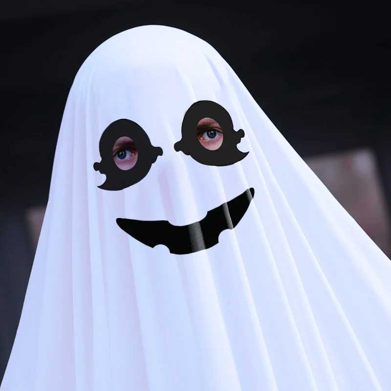 2024 New Halloween Childrens Costumes Masquerade Party Children Adult Ghost Cape Cloaks Dress Up Halloween Costume for Kids Y240919