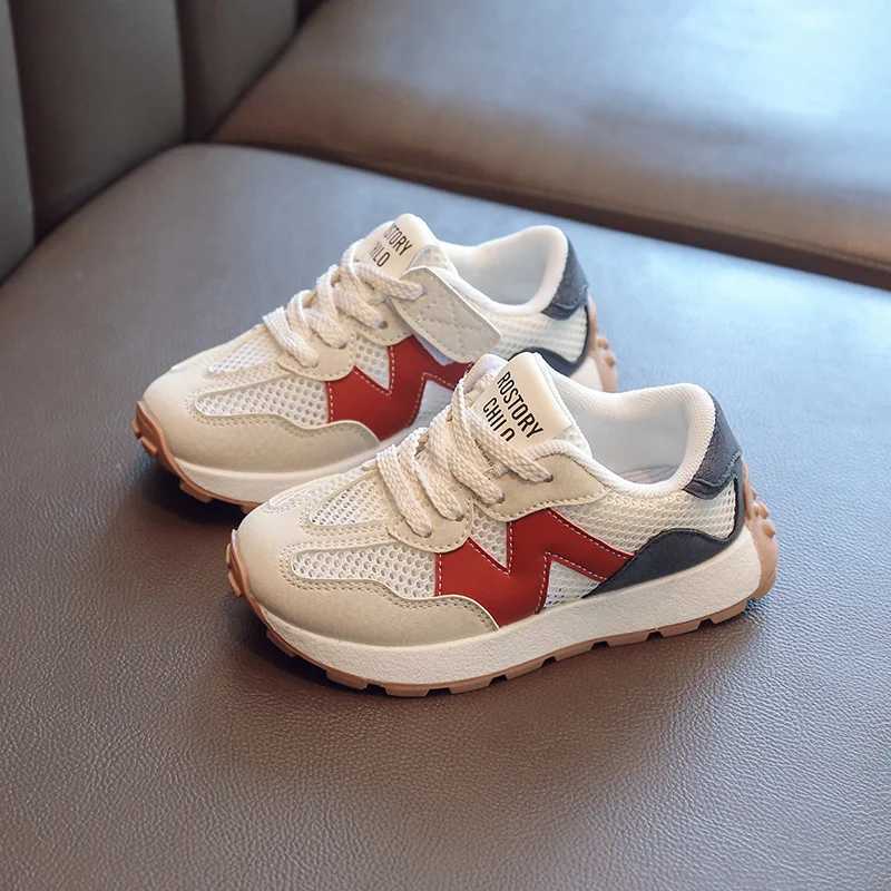 Fashion New Lightweight Increased Breathable Round Toe Comfortable Thick-soled Mens and Womens Casual Childrens Sports Shoes M240920