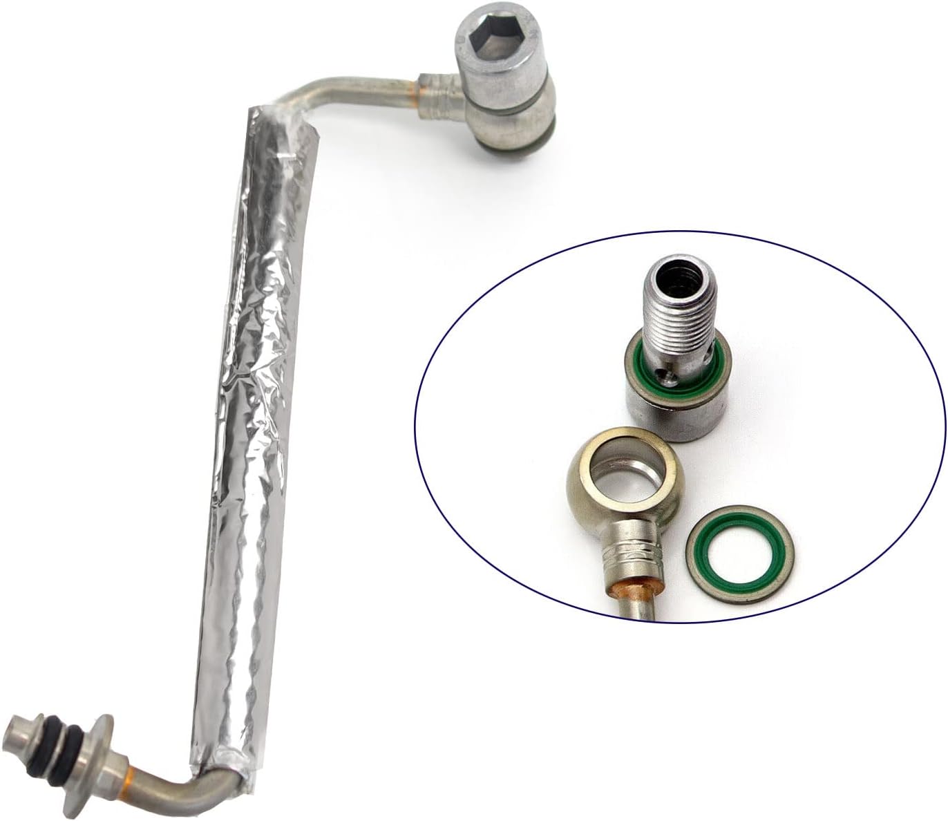 OEM NEW 1.4L Turbocharger Oil Feed Line Pipe Tube 11-21 Buick Chevrolet 25198546.