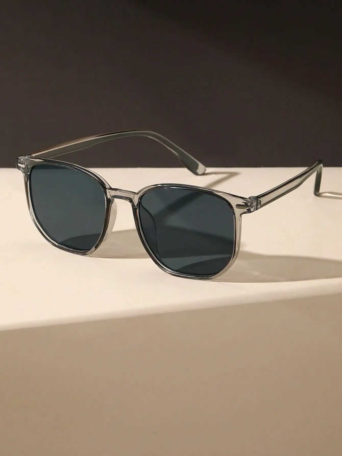 1PC Unisex Square Fashion Sunglasses For Cool Outdoor Travel DailyX240920
