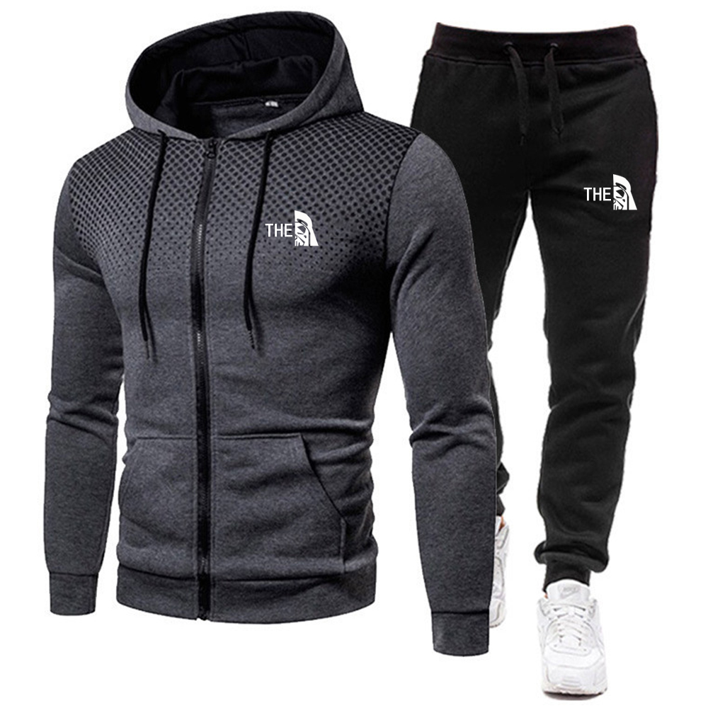 Men's Tracksuits Autumn Winter tracksuit mens hoodie Set Plus Fleece Outdoor Sports Warm Long Sleeve Pants Pullover Fashion Clothing