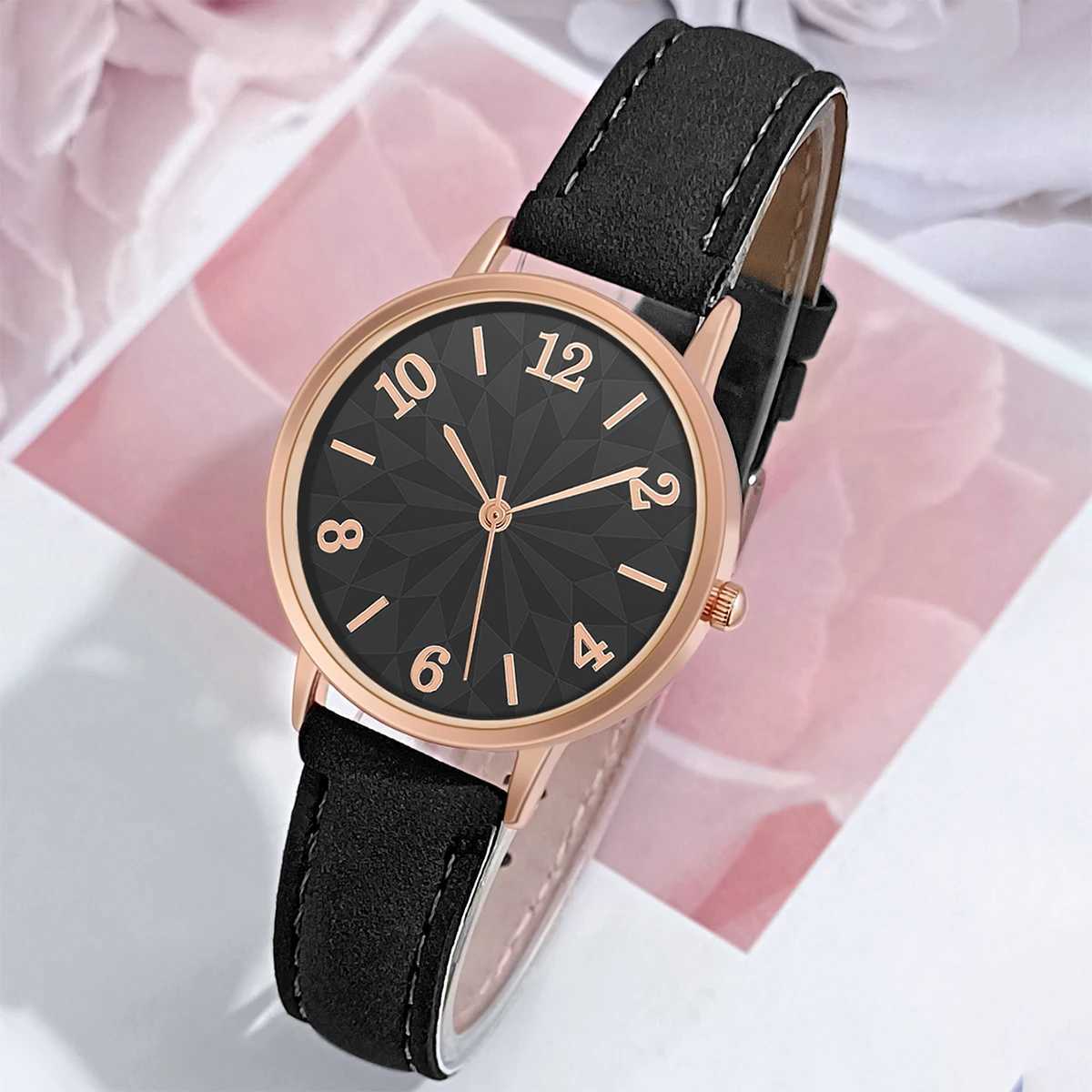 Fashion Womens Watch Leather Strap Wristwatch Quartz Watches For Women Clock Gift Reloj Mujer relogios femininoX240920