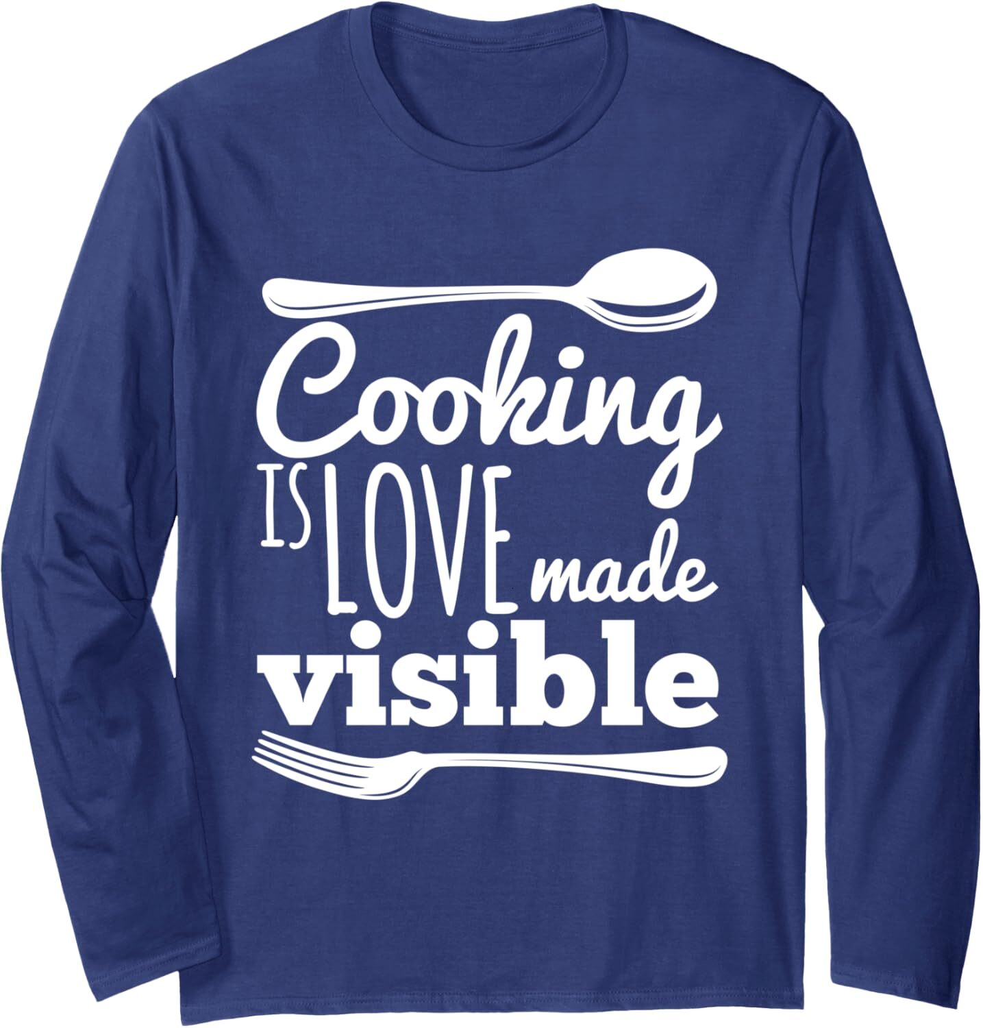 Long Sleeve Shirts for Men sweatshirt Cooking Is Love Chef Foodie Cute Birthday Long Sleeve Tee Streetwear Casual tops clothes