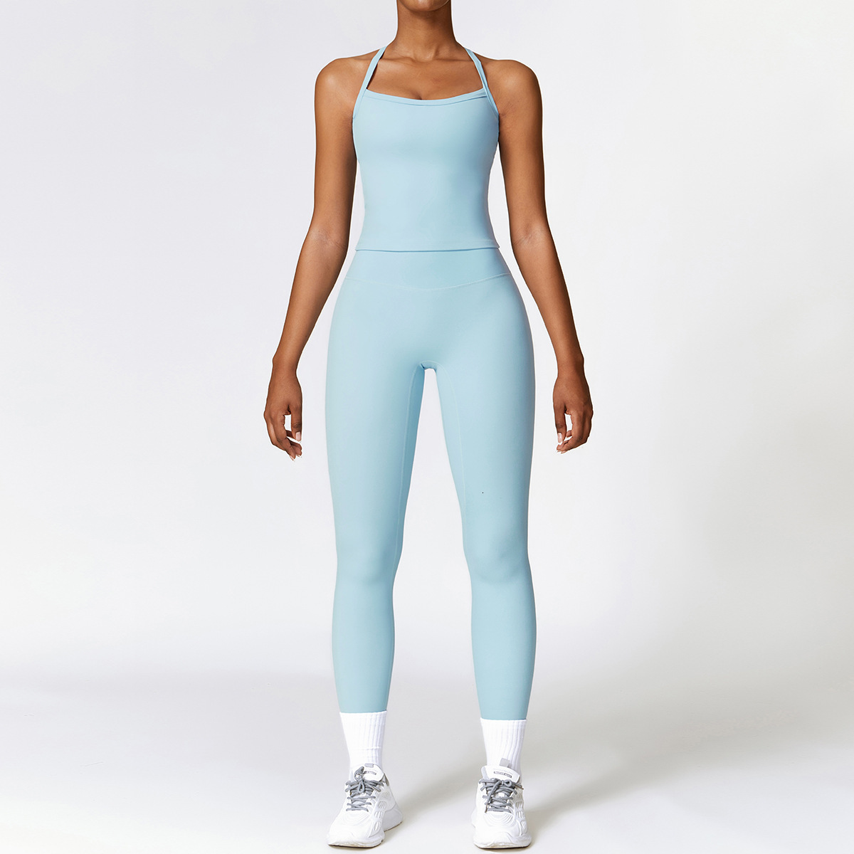2 Pieces Seamless Clothes Sportswear Yoga Suits For Women Fiess Set Tracuits Sports Bra Gym Leggings