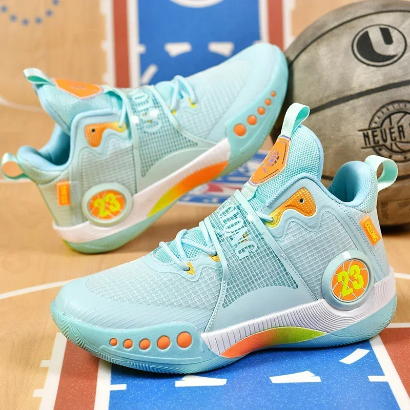 Basketball Shoes For Men Low-top Shock Absorbing Anti-skid Actual Combat Competition Profession Sneakers